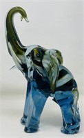MCM 8” Art Glass Elephant