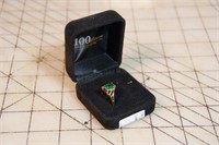 14K Ring with possible Emerald (3.6 grams total