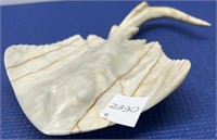 Manta Ray , Marble Style 8” long