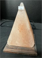 Himalayan Pyramid Salt Lamp.
