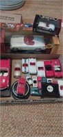 Lot with collection of corvette toys and die cast