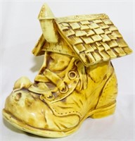 Vintage "Old Woman who lived in Shoe" cookie jar