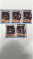 1988 Fleer Lot of 5 Dominique Wilkins cards
