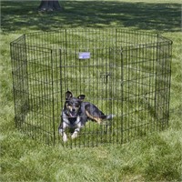 MidWest Exercise Pen 36-in x 24-in Black Wire