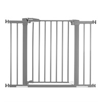 26-40 Inch Pressure Mounted Metal Baby Gate