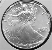 1995 SILVER EAGLE GEM