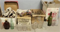 Variety of Old Timers Glass Bottles