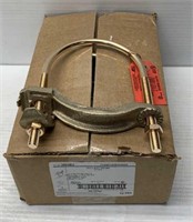 Lot of 5 ABB Heavy Duty Ground Clamps - NEW $535