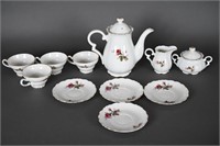 Vintage Porcelain 13pc. Floral Tea Set