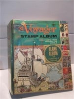 THE VOYAGER STAMP ALBUM WITH NEW BLANK PAGES