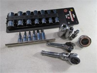 Lot Powerbuilt/Napa 3/8"drive Socket Tools EXC