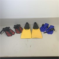 3 Sets of Flippers