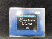 1978 EISENHOWER DOLLAR - LAST YEAR OF ISSUE