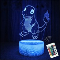 3D Dinosaur LED Night Light w/Remote