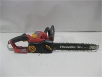 Homelite 14" Electric Chainsaw Powers On