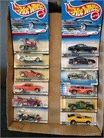 Flat of Hot Wheels