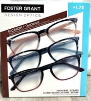 Foster Grant Reading Glasses + 1.75