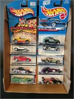 Flat of Hot Wheels