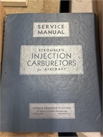 Vintage service manual Stromberg injection