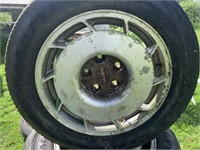 STACK OF 4 CORVETTE ALUMINUM WHEELS