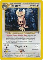 PokŽmon Noctowl 42/111 N1 Neo Genesis Unlimited