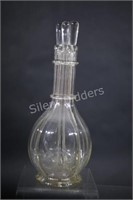 Vintage Four Sectional Chamber Clear Decanter