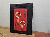 NEW Unique COCA-COLA Theme Cloth Folder (Black)