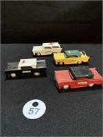 Lot: 4 Made in Japan Tin Friction Cars
