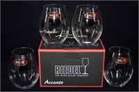 New Riedel Accanto Stemless Crystal Wine Glasses