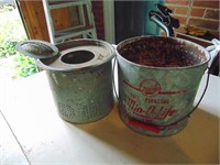 VINTAGE MINNOW BUCKET