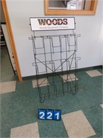 WOODS EQUIPMENT COMPANY ADV PAMPHLET HOLDER