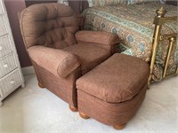 Armchair & Ottoman