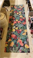 Runner rugs - floral design, 94 x 27 - lot of