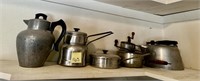 Pots & Pans On Shelf