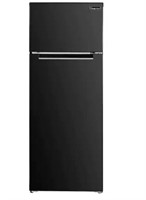 7.3 cu. ft. 2-Door Mini Fridge in Black w/Freezer