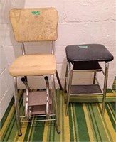 Pair of Vintage kitchen chairs / stools