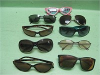 Nine Assorted Fashion Sunglasses