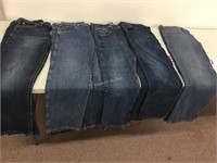 Wrangler jeans 36/34, last pair is 34/34