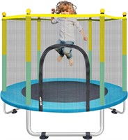 55 Small Trampoline for Kids with Net  4.6FT