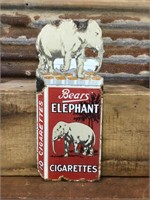 Original Bears Elephant Double Sided Enamel Sign