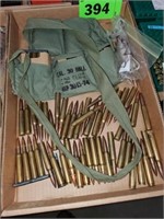 LOT 30-06 &.30 CAL RIFLE SHELLS