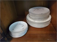 Thistledown English bone china plates