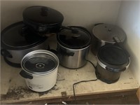 Large Kitchen - Crock Pot and Deep Fryer lot