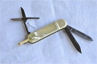 Swiss Victoria Victorinox Folding Knife Vtg