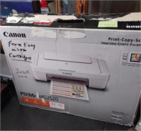 Canon Pixma MG-2520 Printer & Keyboard