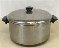 Vintage 6 Qt. Copper Bottom Pot w/Lid
