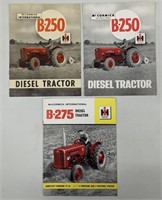 3x- IH B250/275 Diesel Tractor Literature