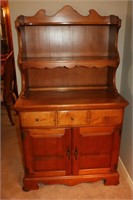 St. John's Table Co Open Maple Hutch