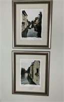 pair of Maureen Love framed prints
