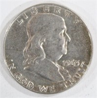 1963-D Franklin Half Dollar